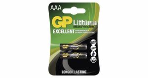 GP baterie lithiová HR03 (AAA), blistr 1022000412 4