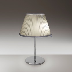 Artemide stolní lampa Choose E27 max 12 W Design Collection pergamen/chrom