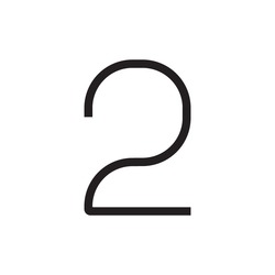 Artemide svítidlo Alphabet of Light Number 2 32 W 3000K