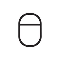 Artemide nástěnné svítidlo Alphabet of Light Number 8 40 W 3000K