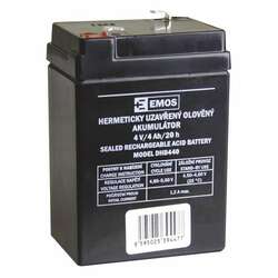 EMOS Bezúdržbový olověný akumulátor DHB440 pro svítilny P2306-7 1201001800 4
