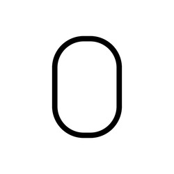 Artemide svítidlo Alphabet of Light O 32 W 3000K vnitřní