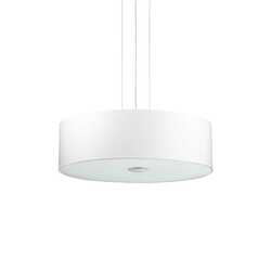 Závěsné svítidlo Ideal Lux Woody SP4 bianco 122236 bílé