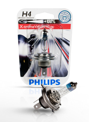 Philips H4 X-treme Vision Moto 12342XVBW 12V 55W +100% motožárovka 10