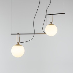 Artemide závěsné svítidlo nh S3 2 Arms E27 max 2x15 W