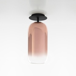 Artemide stropní svítidlo Gople E27 Design Collection 17 W černá/měď