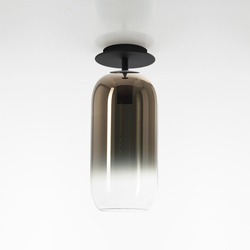 Artemide stropní svítidlo Gople E27 černá/bronz