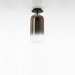 Artemide stropní svítidlo Gople Mini E14 max 6 W Design Collection černá/bronz