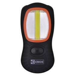EMOS EMOS LED svítilna, ABS materiál, COB LED + 3× LED, na 3x AAA 1440283100 S
