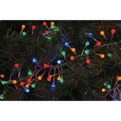 EMOS 288 LED řetěz – ježek, 2,4m, multicolor, časovač 1534203400 P