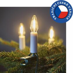 Exihand Souprava Felicia LED FILAMENT čirá SV-16, 16 žárovek FILAMENT 14V/0,2W 162013.FIL