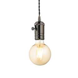 Závěsné svítidlo Ideal Lux Doc SP1 piombo 163161 E27 1x60W tmavě šedé
