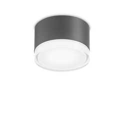 Venkovní stropní a nástěnné svítidlo Ideal Lux Urano PL1 small antracite 168111 antracitové 12cm IP44