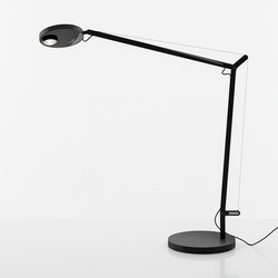 Artemide stolní/nástěnná/stojací LED lampa Demetra Professional 12 W 3000K černá, pohybový senzor, stmívatelná bez podstavce