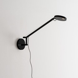 Artemide nástěnné LED svítidlo Demetra Micro 6 W 2700K stmívatelné černá