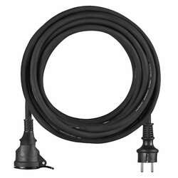 EMOS Prodlužovací kabel gumový – spojka, 10m, 3× 2,5mm2 1901011003
