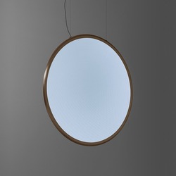 Artemide závěsné svítidlo Discovery Vertical 100 TW 71 W 2700-6500K stmívatelné bronz