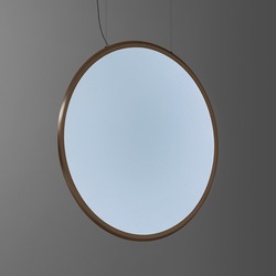 Artemide závěsné svítidlo Discovery Vertical 140 Bronze 84 W 2700-6500K stmívatelné APP