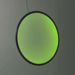 Artemide závěsné svítidlo Discovery Vertical 140 RGBW 79 W stmívatelné DALI černé