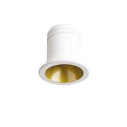 LED Zápustné schodišťové svítidlo Ideal Lux Virus WH GD 244822 3W 210lm 3000K IP20 bílo-zlaté