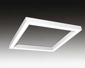 SEC Závěsné LED svítidlo nepřímé osvětlení WEGA-FRAME2-AA-DIM-DALI, 72 W, bílá, 1165 x 1165 x 50 mm, 4000 K, 9440 lm 321-B-006-01-01-SP