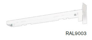 SEC Konzole a trubková závěsná sada pro LEDLUX2-R - konzole kolmo na stěnu bílá RAL 9003 331-B-000-01-00-02-SP