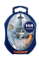 OSRAM sada autožárovek H4, náhradních žárovek a pojistek 4