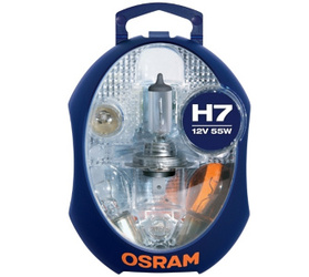 OSRAM sada autožárovek H7, náhradních žárovek a pojistek 4