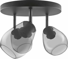 LEDVANCE 1906 CONE SPOT 3x 400x230 Glass Smoke 4058075216921