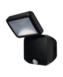LEDVANCE Battery LED Spotlight Sensor 4W 4000K IP54 Black 4058075227347