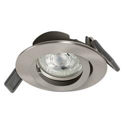 LEDVANCE zapuštěné svítidlo Spotlight Recess Set vč. LEDVANCE LED 4.3W GU10 kartáčovaný nikl 4058075573017
