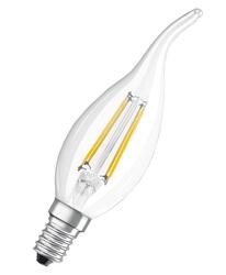 LEDVANCE LED žárovka Superstar Plus BA35 Filament 3,4 W 220-240 V E14 stmívatelná 2700 K čirá