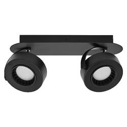 LEDVANCE LED nástěnné a stropní bodové svítidlo Venus černé 2 spoty 4058075833654