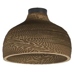 LEDVANCE stropní svítidlo Cardboard Hat E27 hnědé 4058075837225