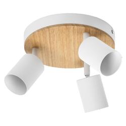 LEDVANCE stropní svítidlo Wood Line Plate 3xGU10 220-240 V nastavitelné