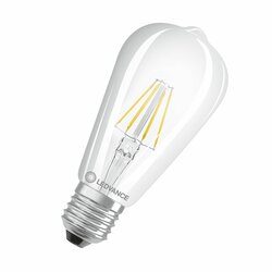 LEDVANCE LED CLASSIC EDISON 40 P 4W 827 FIL CL E27 4099854070013