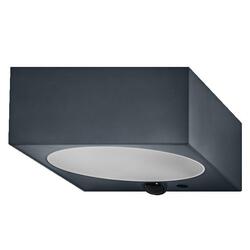 LEDVANCE venkovní solární nástěnné svítidlo Endura Style Sensor 10,7 W 880 lm 3000 K stmívatelné senzor IP54