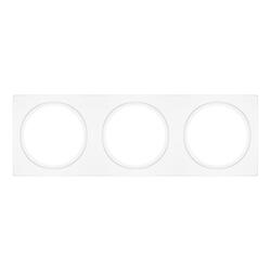 LEDVANCE SPOT FRAME 100X300 3X D68 WT 4099854460203