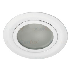 Kanlux GAVI CT-2116B-W, průměr 73 mm - nábytkové zapuštěné svítidlo bílá 5905339008107