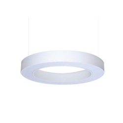 VÝPRODEJ VZORKU BPM Závěsné svítidlo ALBERTA LED 30W 650mm bílé 3000K 3190lm opál (10176.65.STD.PN.W.OP.3K)