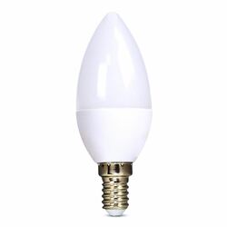 Solight LED žárovka, svíčka, 6W, E14, 6000K, 510lm WZ421-1