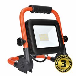 Solight LED reflektor PRO se sklopným stojanem, 50W, 4250lm, 5000K, kabel se zástrčkou, IP65 WM-50W-FEL