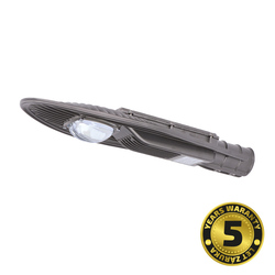 Solight street light COB, 60W, 7800lm, Meanwell, 4000K, 120°, Ra70, IP65, 180-305V, šedá WPS-60W-002