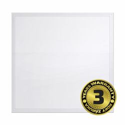 Solight LED světelný panel Backlit, 40W, 3600lm, 4000K, Lifud, 60x60cm, 3 roky záruka, bílá barva WO15-W
