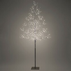 Solight LED venkovní stromek, 150cm, 360 LED, teplé bílé světlo, hnědá barva 1V234