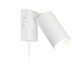 Solight nástěnná lampička CELE, 1x GU10, bílá WO3002-W