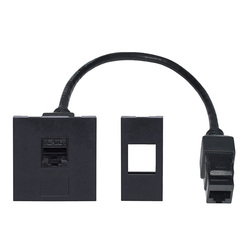 Solight RJ45 Cat6 doplňkový modul pro vestavné zásuvky série PP128 PP128-RJ45