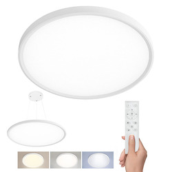 Solight LED osvětlení s dálkovým ovladačem Estela White, 50W, 5400lm,  60cm, URG WO8023