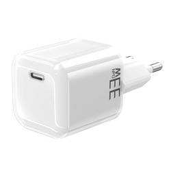 Solight 33W GaN fast charge USB-C adaptér, bílý DC74W