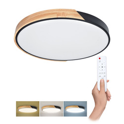 Solight LED osvětlení s dálkový ovladačem Polia, 46W, 3220lm, 40cm, změna chromatičnosti, stmívatelné WO8024